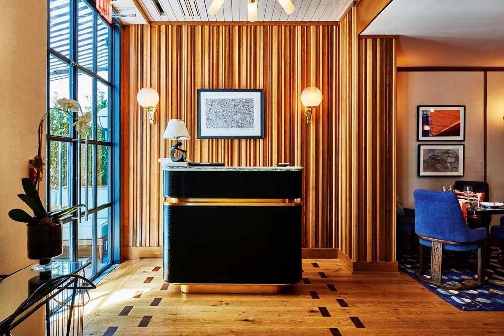 Sixty Soho Hotel New York Restaurant foto The hotel's lobby