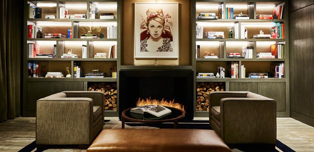 Sixty Soho Hotel New York Exterior foto The Library at The Ivy