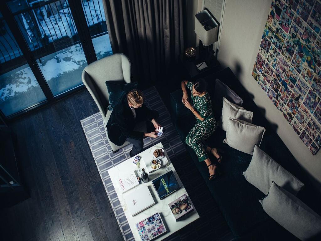 Sixty Soho Hotel New York Exterior foto The interior of the office of the magazine
